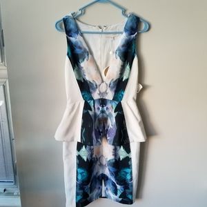 NWT S Keepsake the Label Peplum Dress